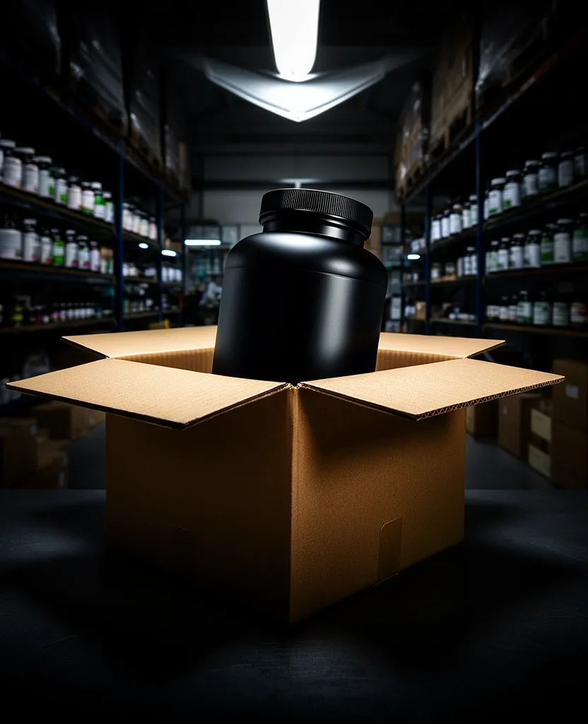 Secure logistics and packaging process at Purely Vitamins